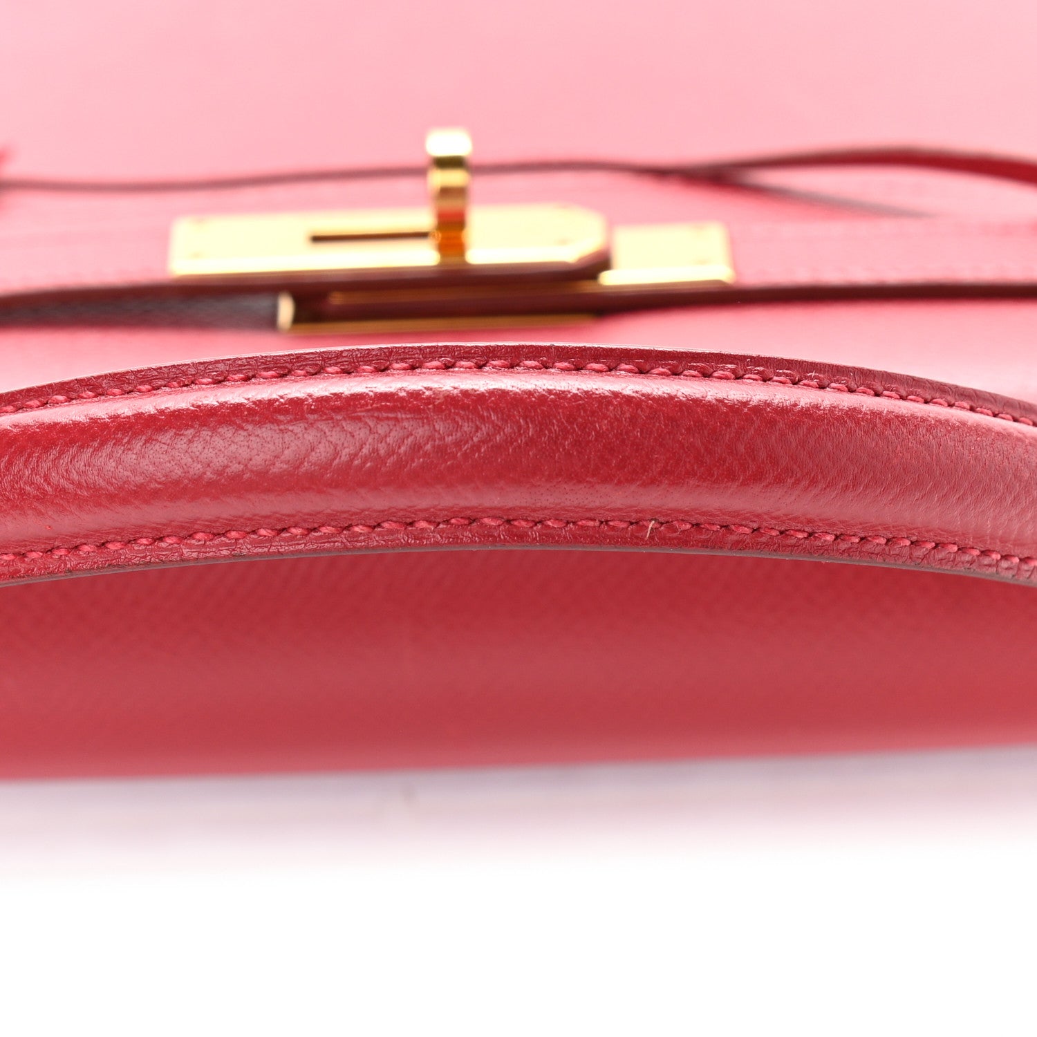 Hermes Epsom Kelly Sellier 32 Rouge Casaque 20 of 23