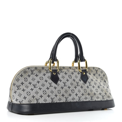 Louis Vuitton Mini Monogram Alma Long Blue 3 of 24