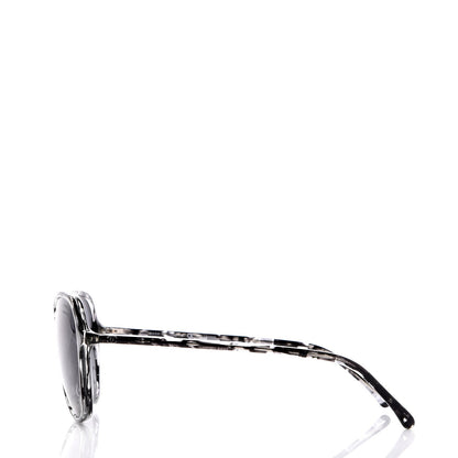Chanel CC Polarized Sunglasses 5344-A Black Grey 3 of 8