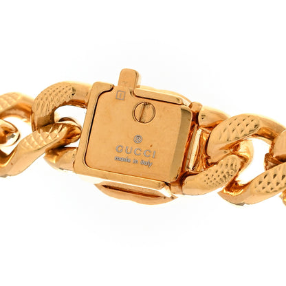 Gucci Metal Interlocking G Curb Chain Necklace Gold 5 of 8