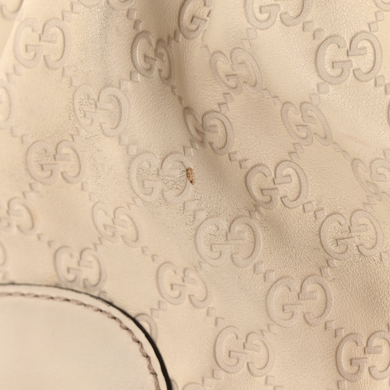 Gucci Guccissima Medium Sukey Top Handle Bag White 15 of 26