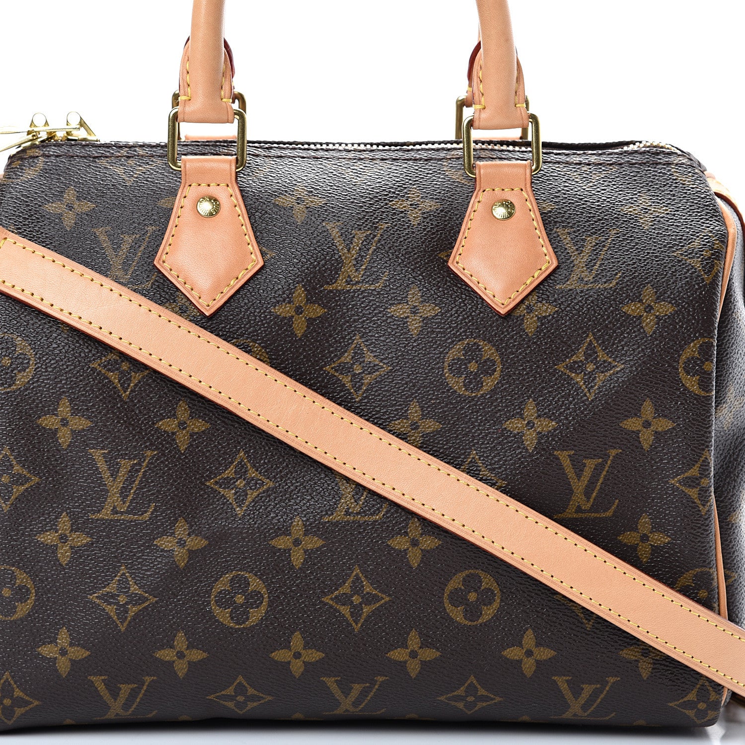 Louis Vuitton Monogram Speedy Bandouliere 25 7 of 10