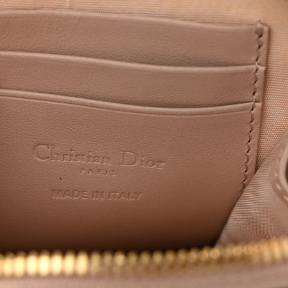 Christian Dior Lambskin Cannage Dioramour Lady Dior Phone Holder Light Pink 6 of 11