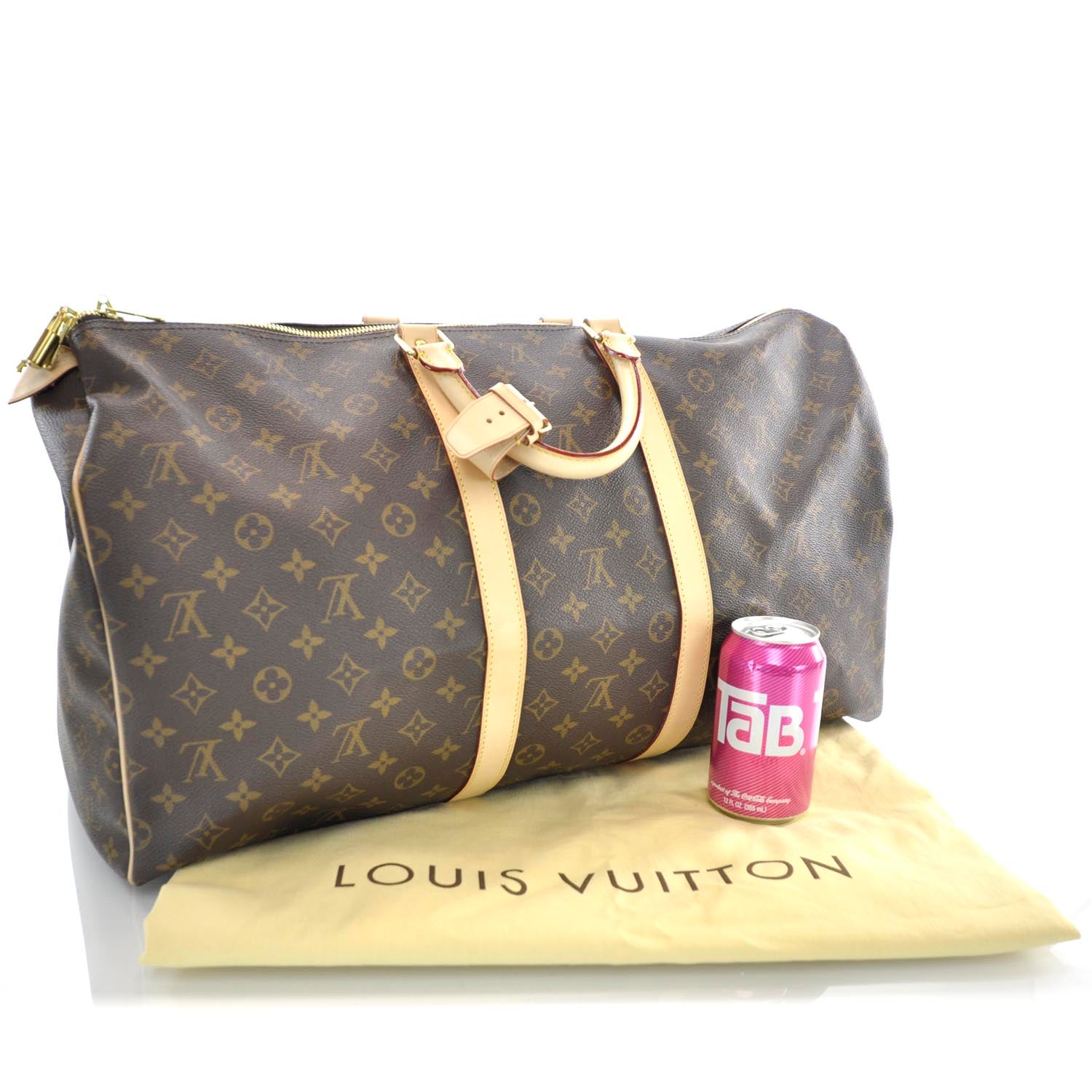 Louis Vuitton Monogram Keepall 55 3 of 10