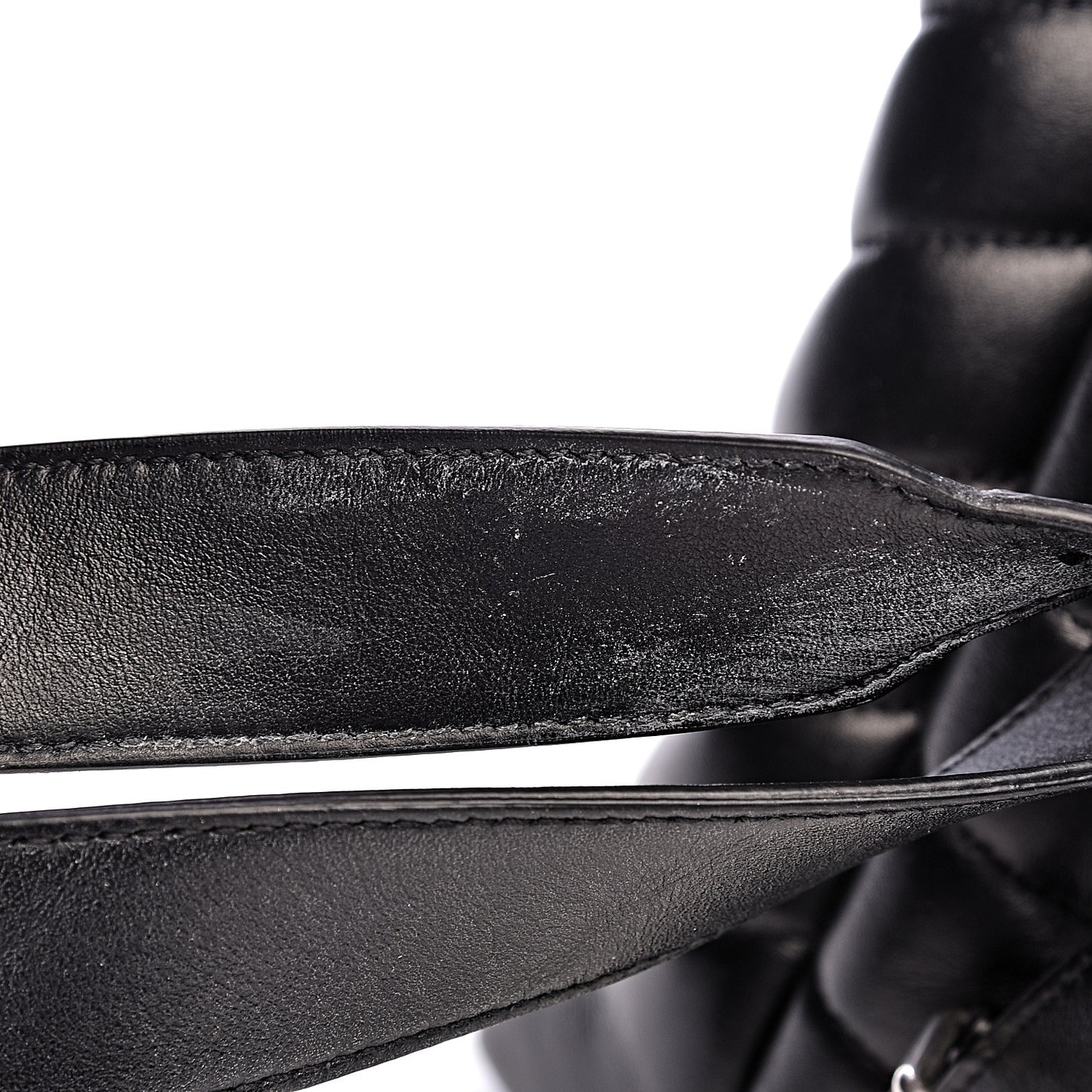 Calfskin Y Quilted Monogram Small Loulou Backpack Black