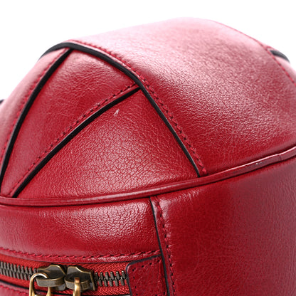 Gucci Piuma Lux Energy Mini Tifosa Basketball Shaped Shoulder Bag Romantic Cerise 9 of 18