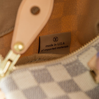 Louis Vuitton Damier Azur Speedy 30 7 of 8