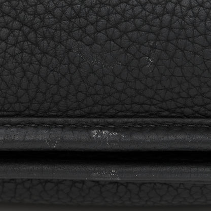 Hermes Taurillon Clemence Evelyne III PM Black 11 of 12