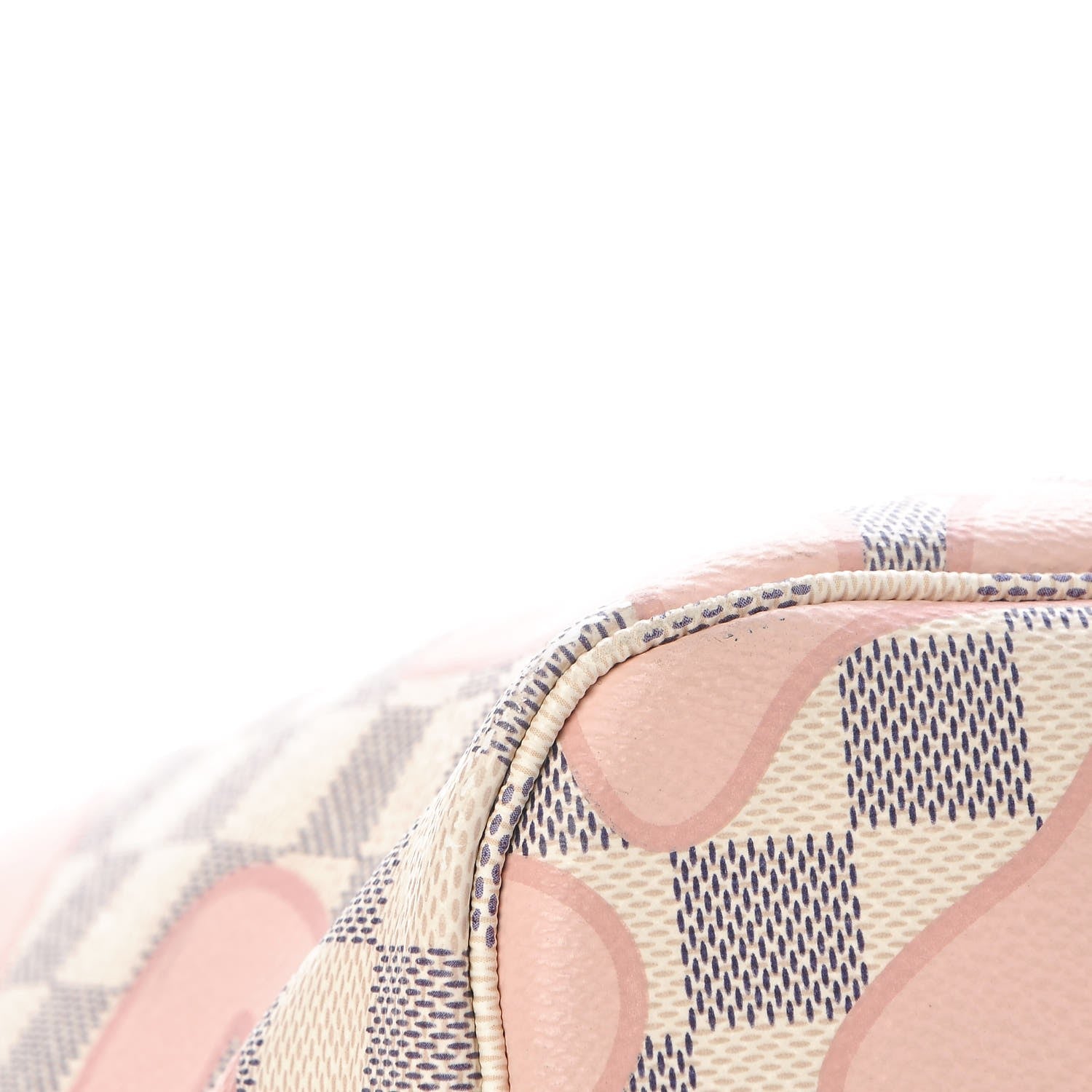 Louis Vuitton Damier Azur Tahitienne Neverfull MM 9 of 13