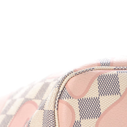 Louis Vuitton Damier Azur Tahitienne Neverfull MM 9 of 13