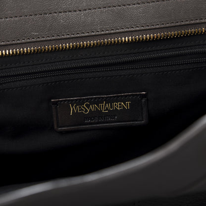 Saint Laurent Sheepskin Medium Cabas ChYc Grey 8 of 11