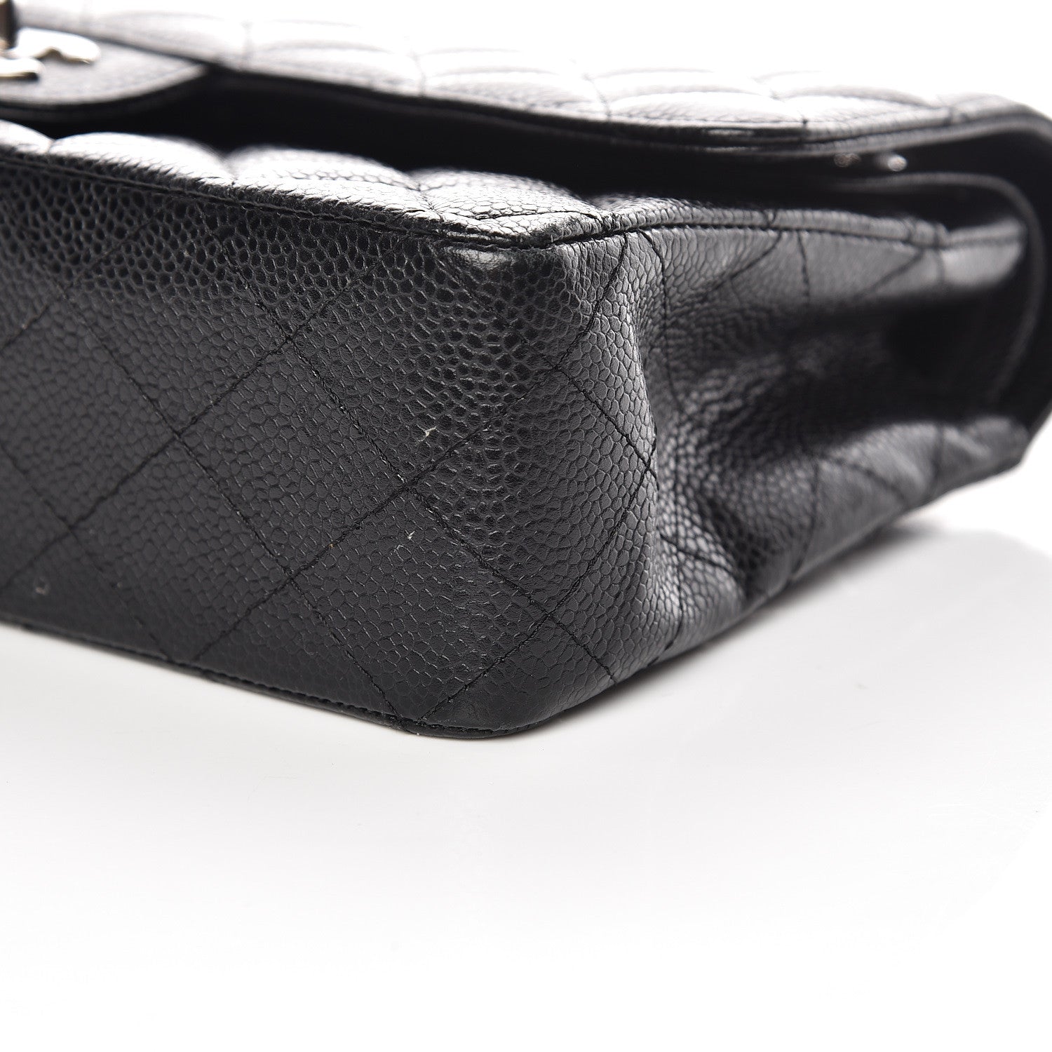 Chanel Caviar Quilted Medium Double Flap Black 6 of 14