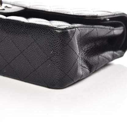 Chanel Caviar Quilted Medium Double Flap Black 6 of 14