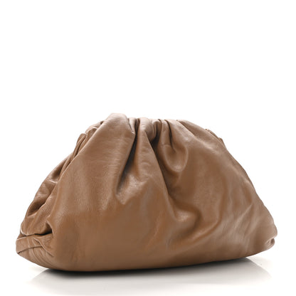 Bottega Veneta Smooth Butter Calf The Pouch Oversized Clutch Cammello 3 of 12