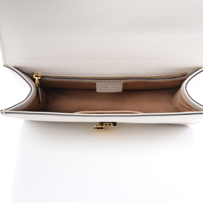 Gucci Calfskin Small Sylvie Shoulder Bag White 5 of 10