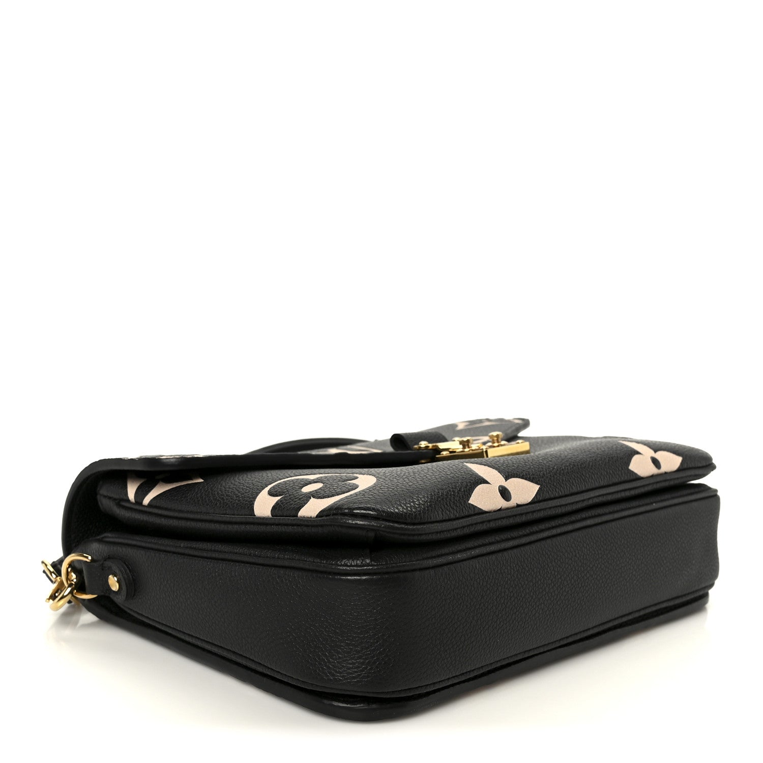 Louis Vuitton Empreinte Monogram Giant Pochette Metis Black Beige 4 of 11