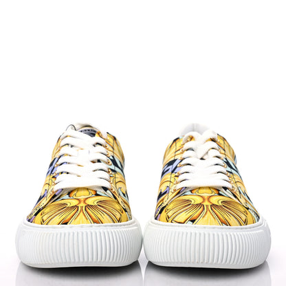 Versace X FENDI Fabric FF Baroque Fendace Greca Sneakers 40 Gold Multicolor 2 of 9