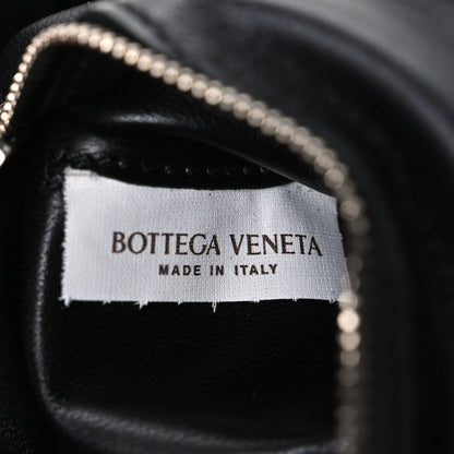 Bottega Veneta Lambskin Maxi Intrecciato Cassette Crossbody Bag Black 7 of 13