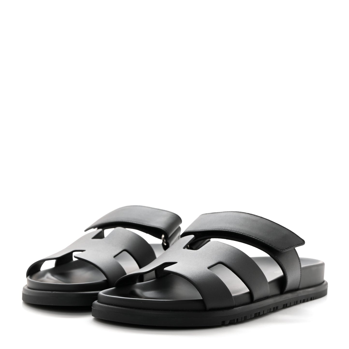 Calfskin Womens Chypre Sandals 39 Black