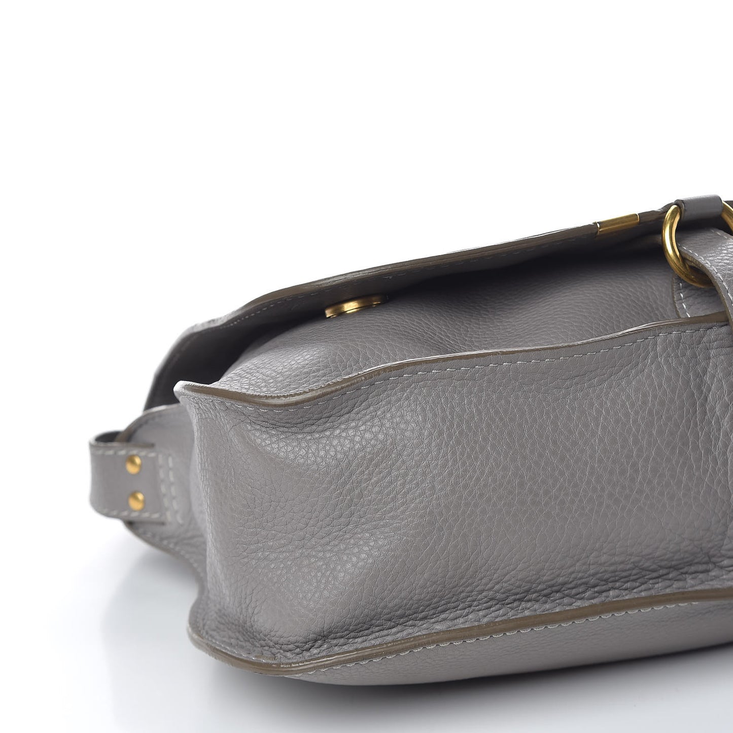 Calfskin Medium Marcie Top Handle Bag Cashmere Grey