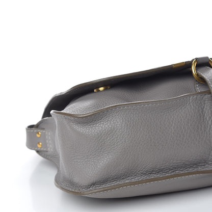 Chloe Calfskin Medium Marcie Top Handle Bag Cashmere Grey 10 of 12