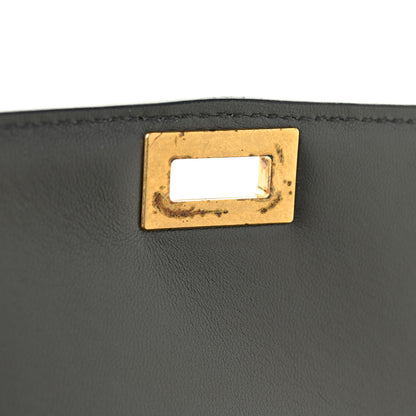 Celine Box Calfskin Medium Classic Box Flap Bag Anthracite 12 of 15