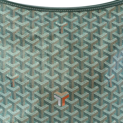 Goyard Iridescent Goyardine Boheme Hobo Pearly Green 9 of 11