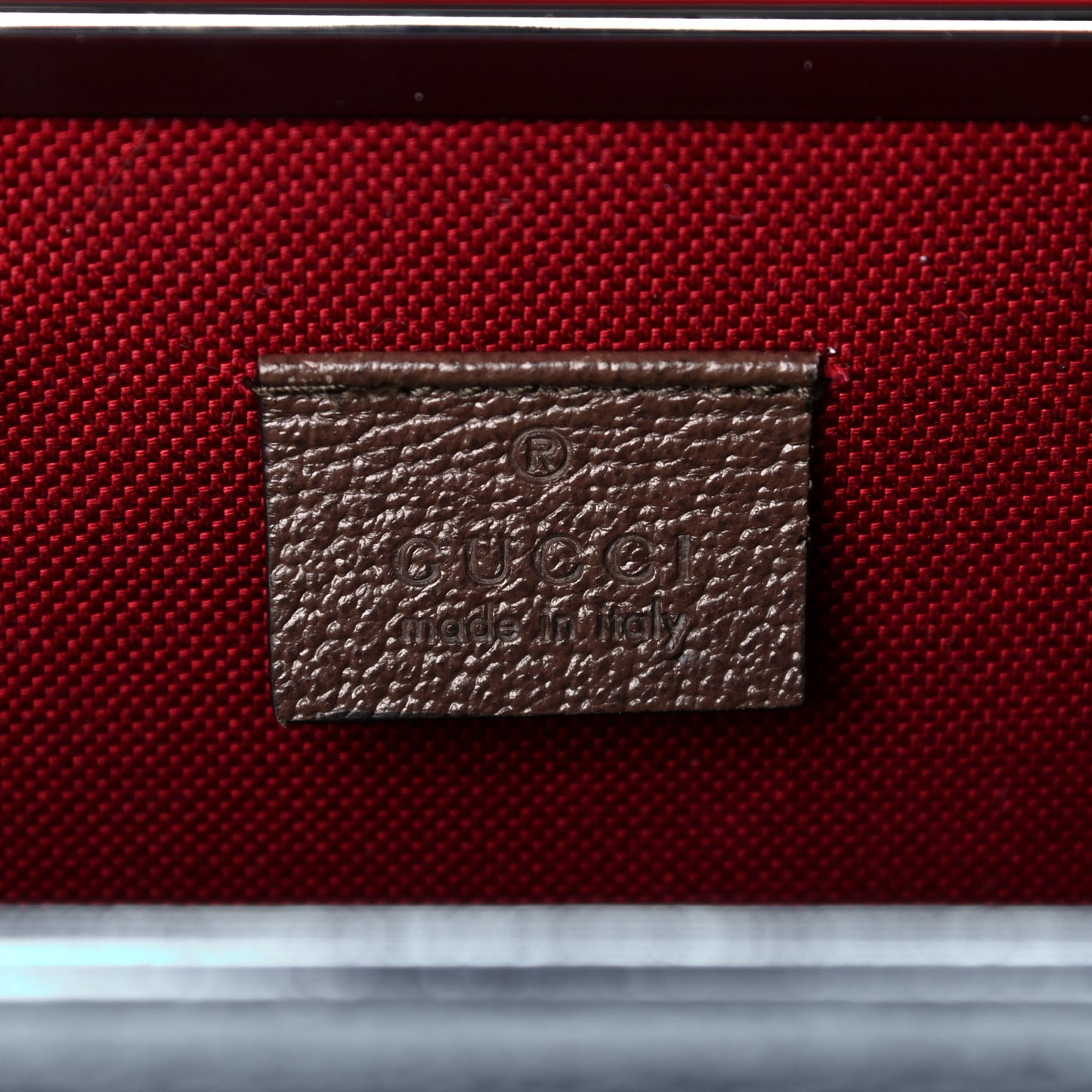 GG Supreme Monogram Globe-Trotter Beauty Case Brown