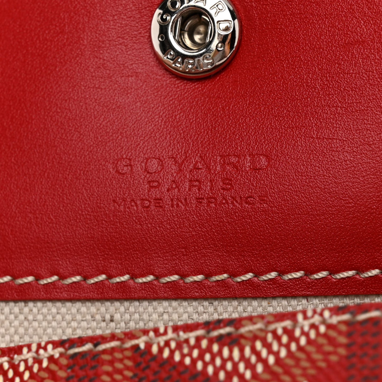 Goyardine Saint Louis PM Red
