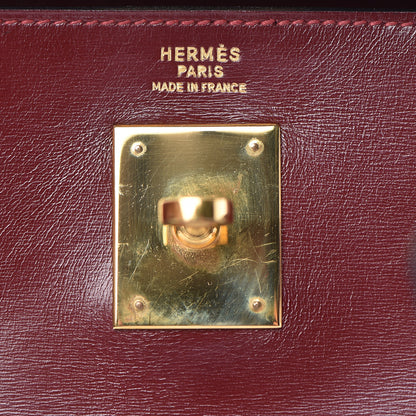 Hermes Box Kelly Retourne 32 Rouge H 33 of 38