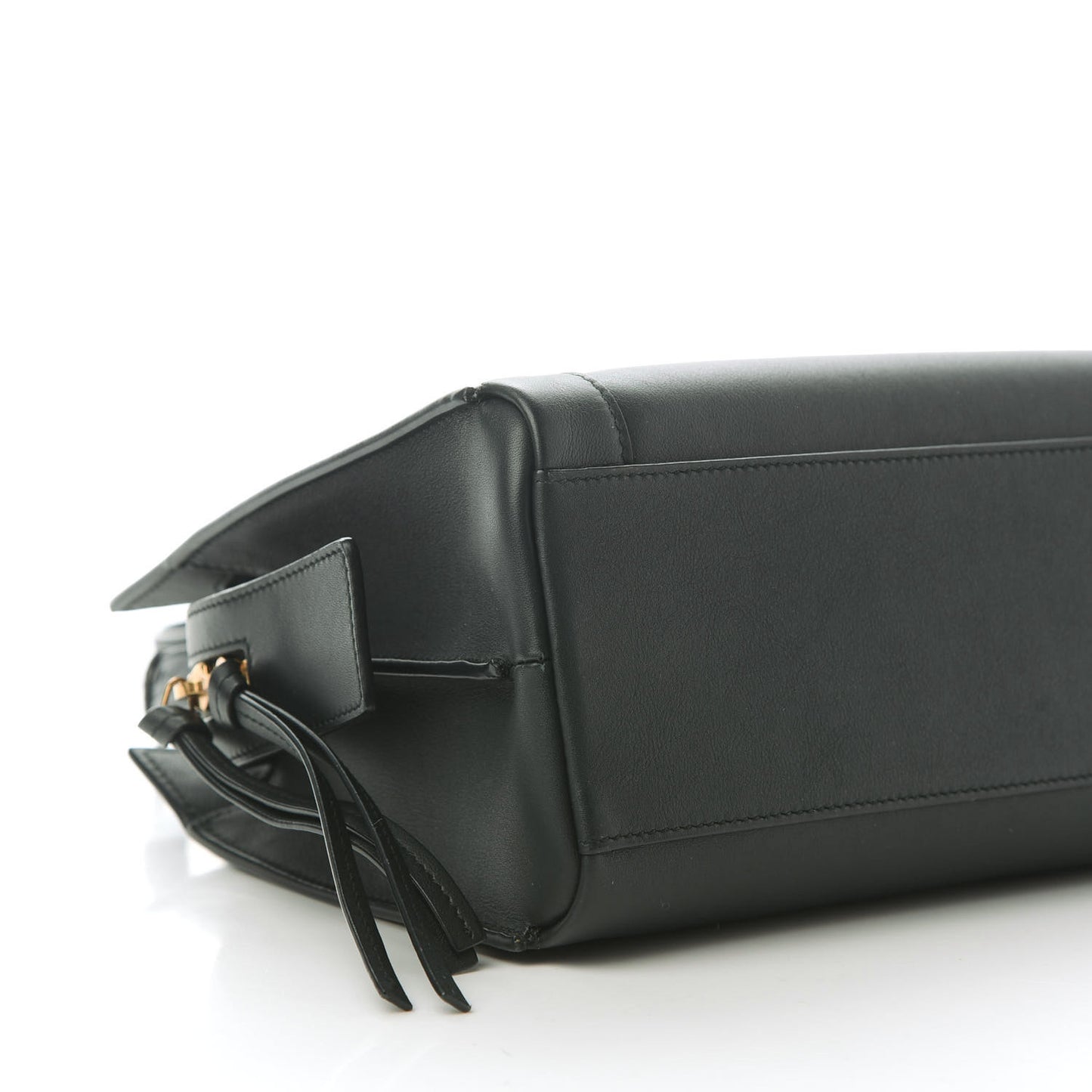 Smooth Calfskin Small East Side Tote Dark Green