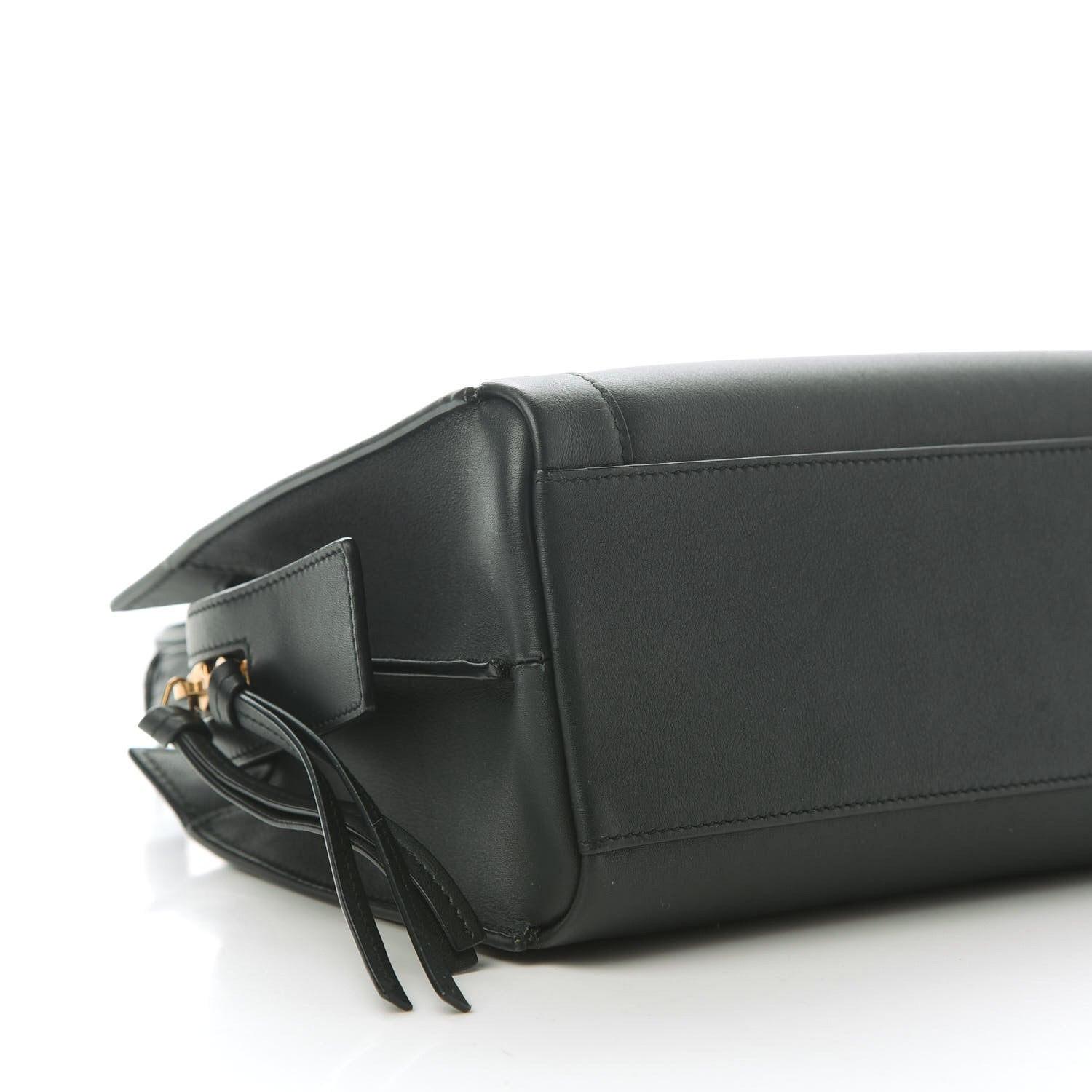 Saint Laurent Smooth Calfskin Small East Side Tote Dark Green 6 of 10