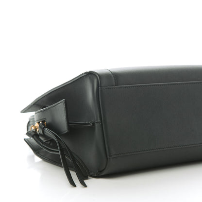 Saint Laurent Smooth Calfskin Small East Side Tote Dark Green 6 of 10