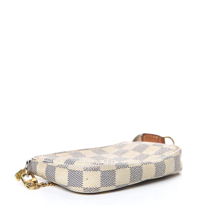 Louis Vuitton Damier Azur Mini Pochette Accessories 3 of 13