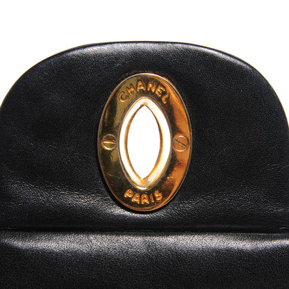 Chanel Lambskin Quilted XL Jumbo Flap Black 6 of 10