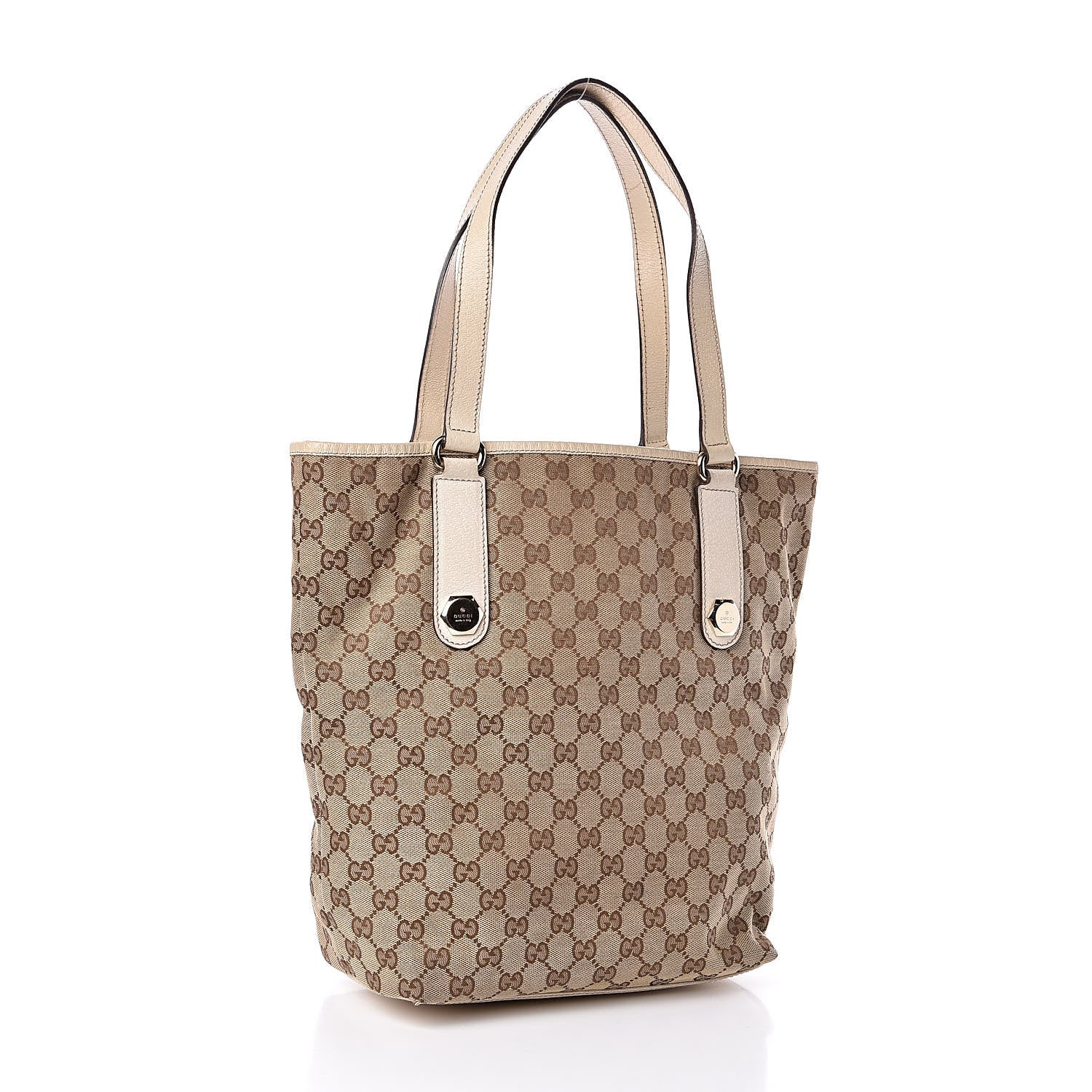 Gucci Monogram Charmy Tote Off White 3 of 10