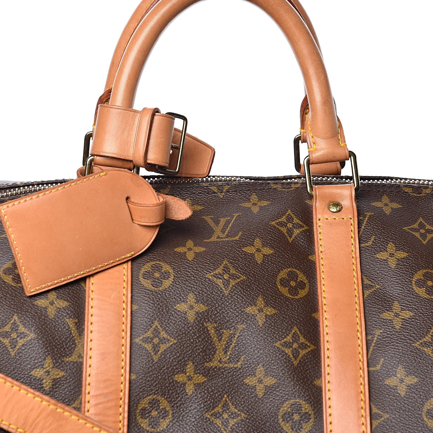 Louis Vuitton Monogram Keepall Bandouliere 55 15 of 16