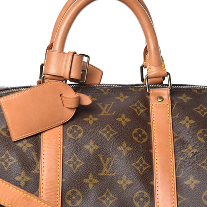 Louis Vuitton Monogram Keepall Bandouliere 55 15 of 16