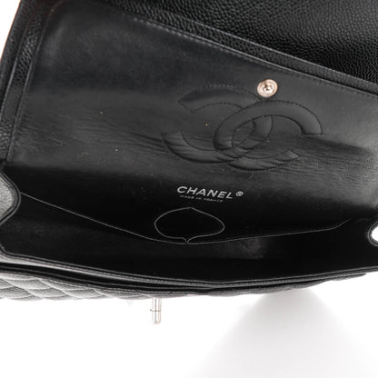 Chanel Caviar Quilted Medium Double Flap Black 5 of 8