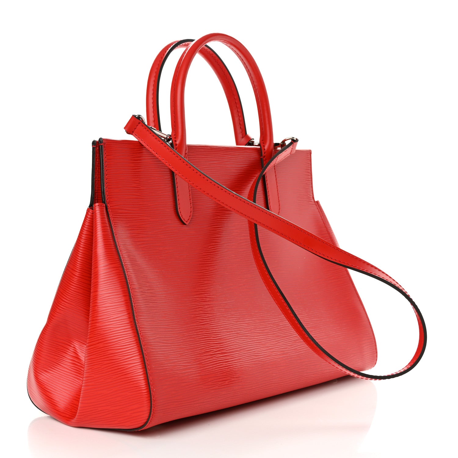 Louis Vuitton Epi Marly MM Coquelicot 3 of 9