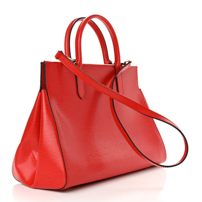 Louis Vuitton Epi Marly MM Coquelicot 3 of 9