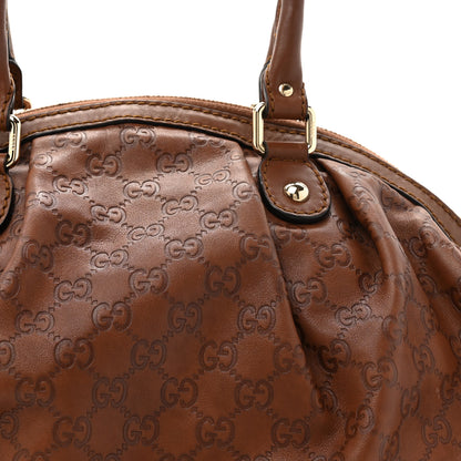 Gucci Guccissima Medium Sukey Boston Brown 8 of 11