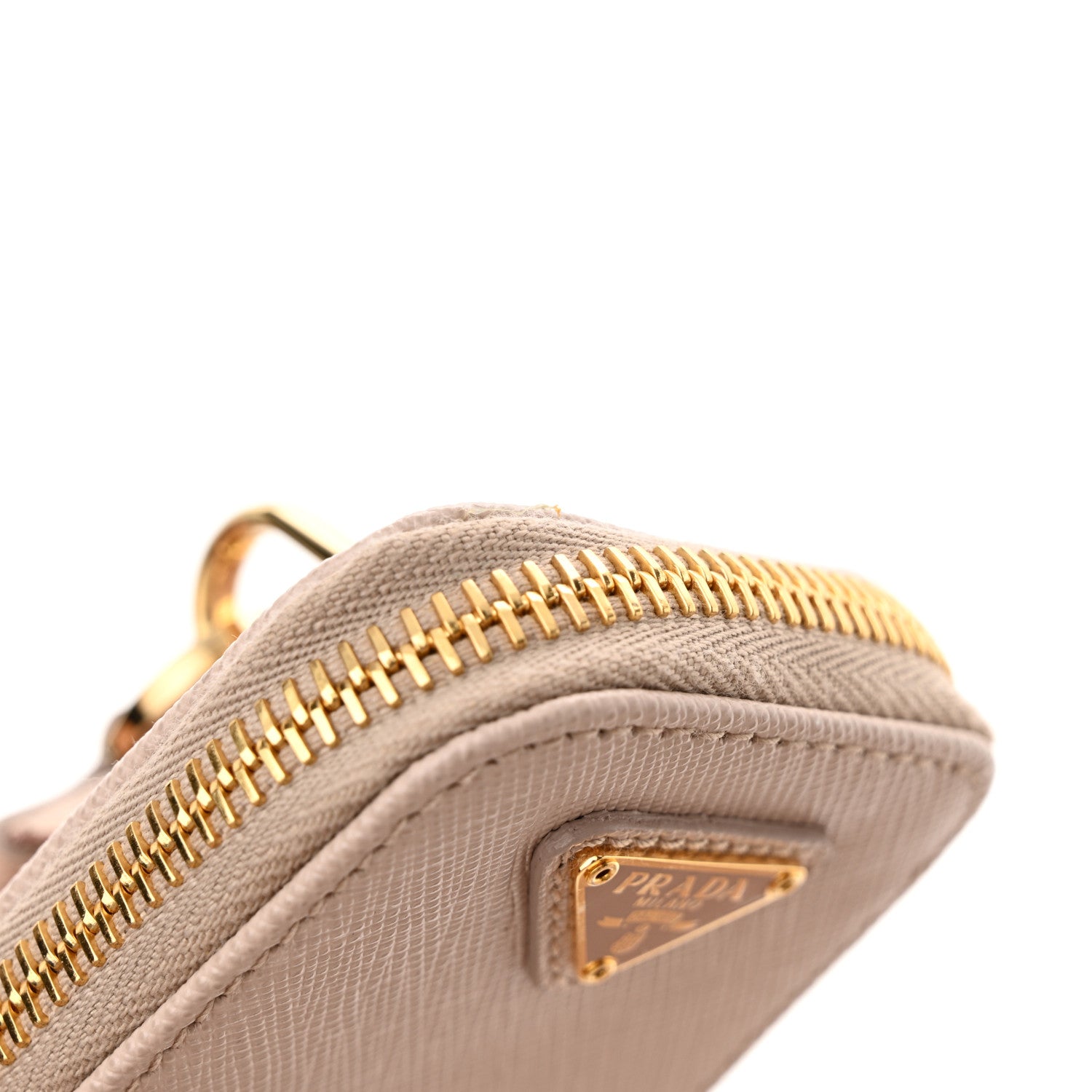 Prada Saffiano Re-Edition 2005 Shoulder Bag Cammeo Beige 12 of 12