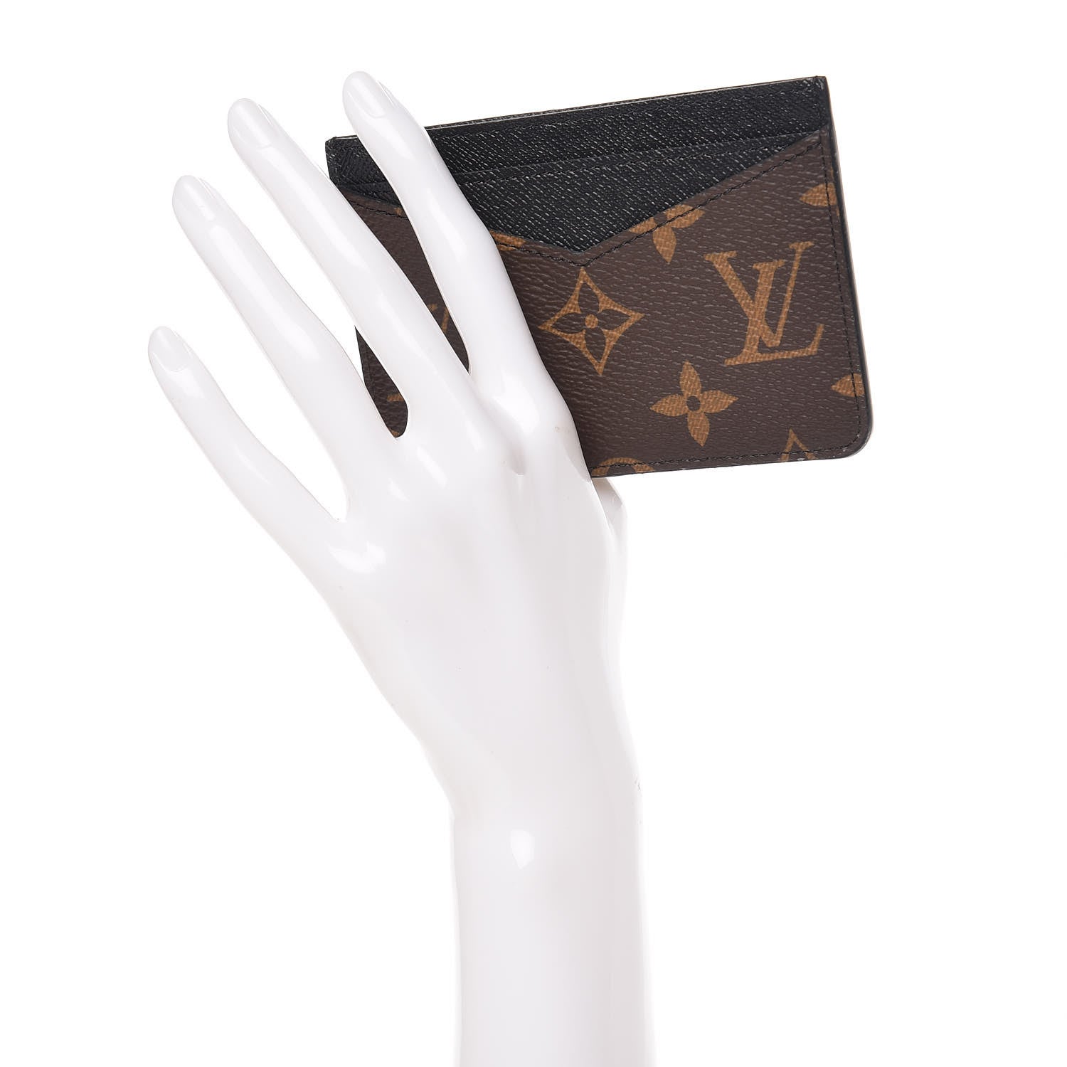 Louis Vuitton Monogram Macassar Neo Porte-Cartes Card Holder 2 of 8