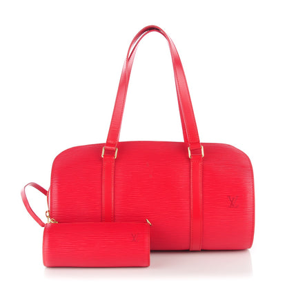 Louis Vuitton Epi Soufflot Red 1 of 8