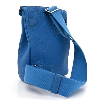 Hermes Togo Hac A Dos PM Bleu Hydra 3 of 10