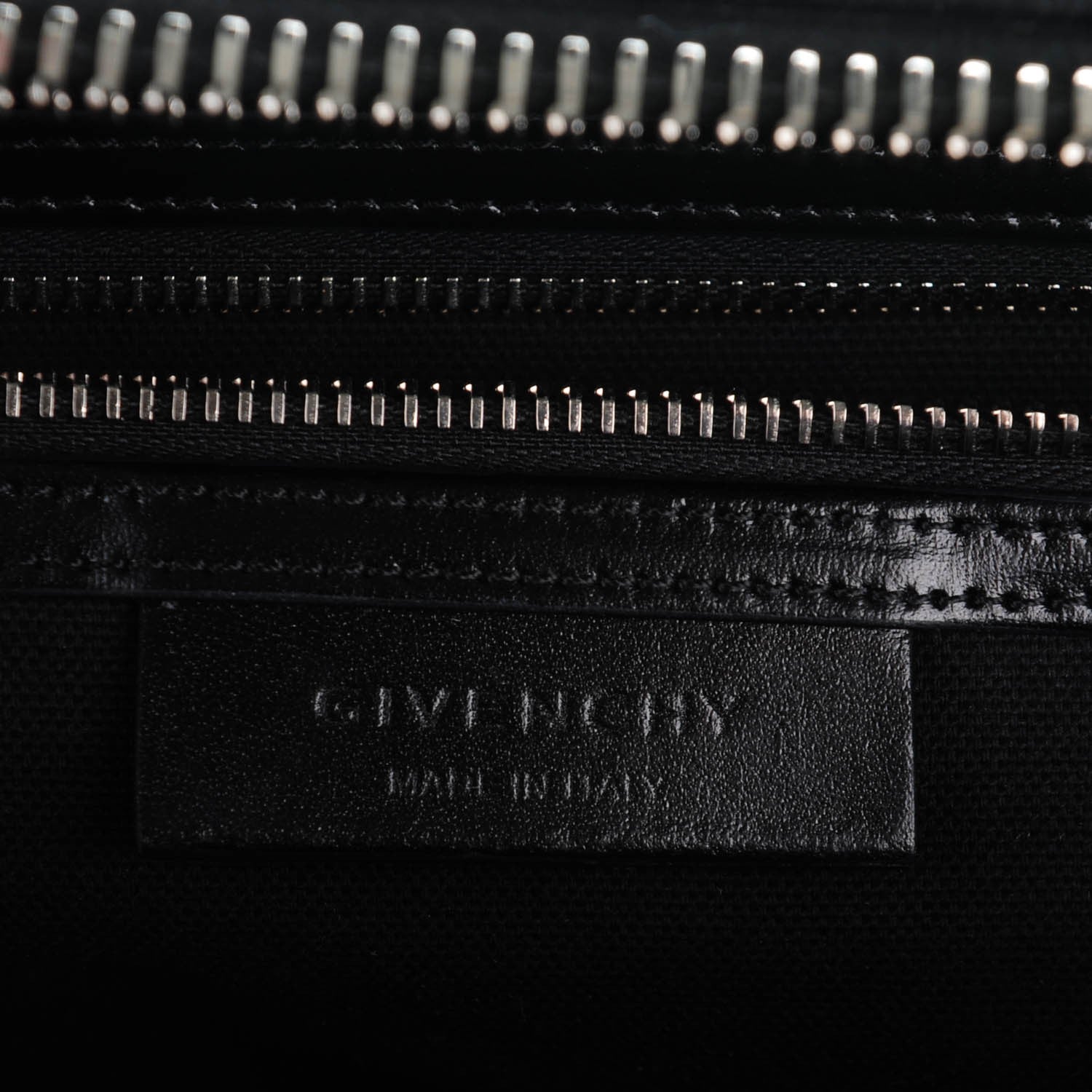 Givenchy Shiny Lord Calfskin Medium Antigona Black 6 of 7