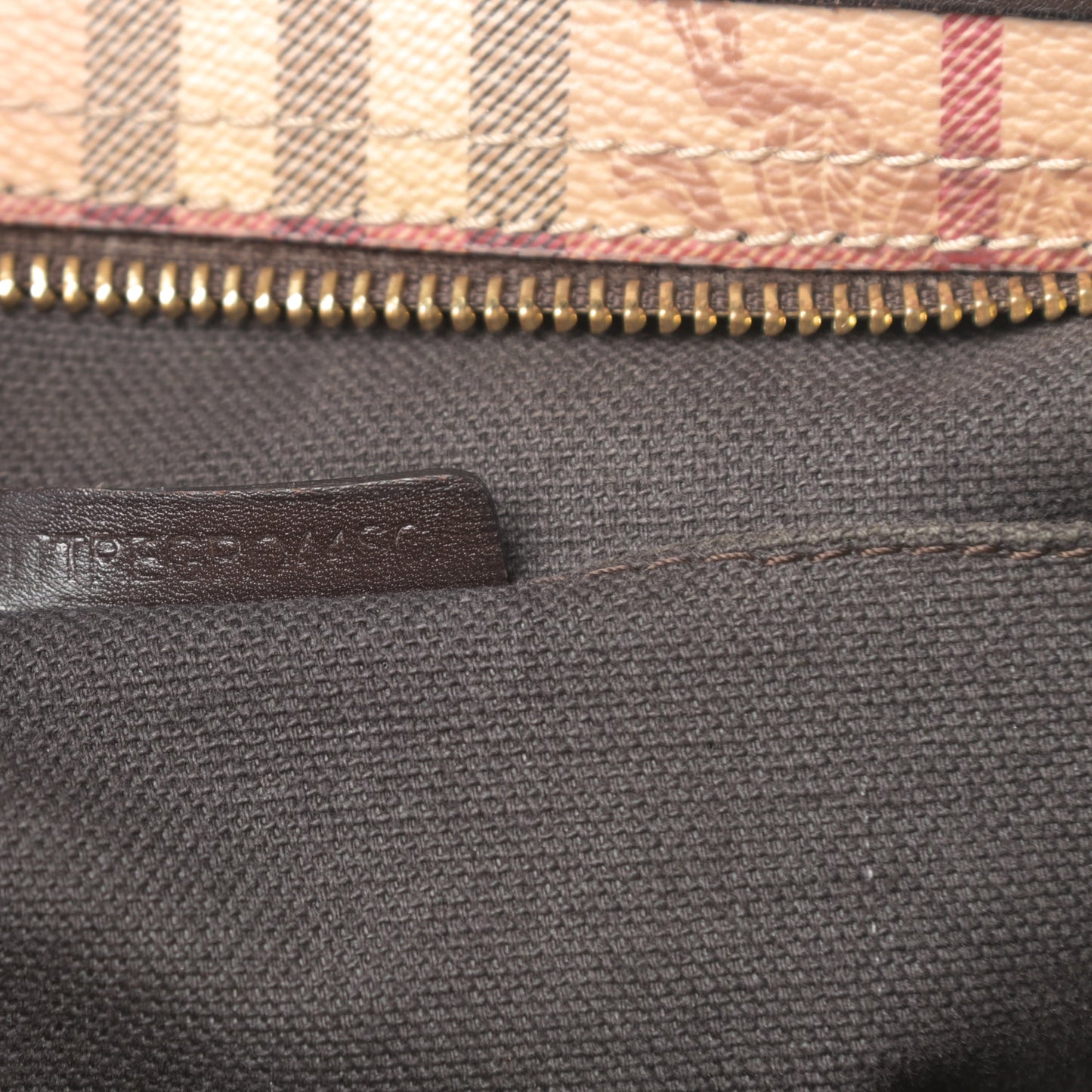 Haymarket Check Medium Regent Tote Chocolate