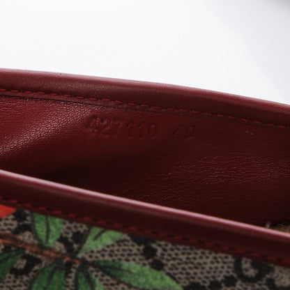 Gucci GG Supreme Monogram Tian Womens Espadrilles 40 Beige Multicolor Red 8 of 8