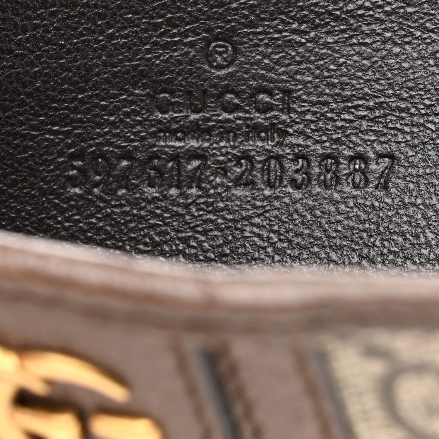 Gucci GG Supreme Monogram Ophidia Card Holder Brown 6 of 6